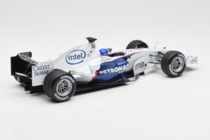 BMW Sauber F1.06 #17 J. Villeneuve F1 2006 Minichamps 1:18 100060017 Metaal — afbeelding 2 van 6