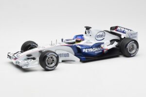 BMW Sauber F1.06 #17 J. Villeneuve F1 2006 Minichamps 1:18 100060017 Metaal