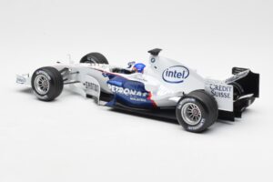 BMW Sauber F1.06 #17 J. Villeneuve F1 2006 Minichamps 1:18 100060017 Metaal — afbeelding 5 van 6