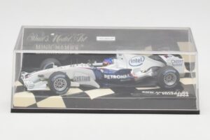 BMW Sauber F1.06 #11 J. Villeneuve F1 2006 Minichamps 1:43 400060017 Metaal — afbeelding 5 van 5