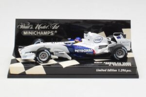BMW Sauber F1.06 J. Villeneuve Showcar F1 2006 Minichamps 1:43 400060087 Metaal