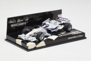 BMW Sauber F1.06 J. Villeneuve Wedding Edition F1 2006 Minichamps 1:43 400060117 Metaal — afbeelding 3 van 5