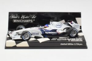 BMW Sauber F1.06 J. Villeneuve Wedding Edition F1 2006 Minichamps 1:43 400060117 Metaal
