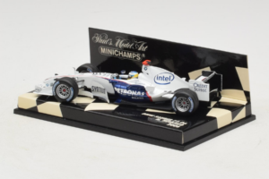 BMW Sauber F1.06 #16 N. Heidfeld BMW Sauber F1 Team 2006 Minichamps 1:43 400060016 Metaal — afbeelding 3 van 5