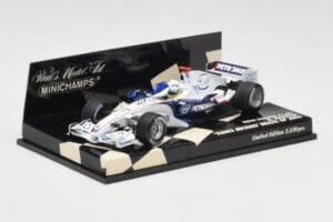 BMW Sauber F1.06 #16 N. Heidfeld Brazilian GP 2006 Minichamps 1:43 400060316 Metaal — afbeelding 2 van 5