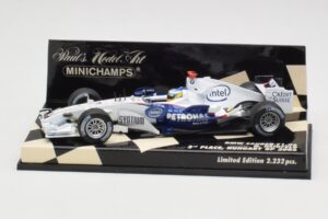 BMW Sauber F1.06 #10 N. Heidfeld Hungarian GP 3rd Place 2006 Minichamps 1:43 400060116 Metaal