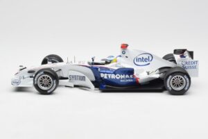 BMW Sauber F1.06 #16 N. Heidfeld F1 2006 Minichamps 1:18 100060016 Metaal — afbeelding 3 van 6