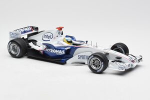 BMW Sauber F1.06 #16 N. Heidfeld F1 2006 Minichamps 1:18 100060016 Metaal — afbeelding 4 van 6