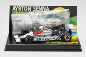 Brabham BMW BT52B A. Senna Test Car Paul Ricard 14 November 1983 Minichamps 1:43 540834399 Metaal