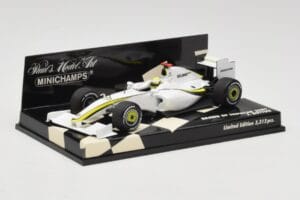 Brawn GP Mercedes BGP001 #22 J. Button Showcar 2009 Minichamps 1:43 400090092 Metaal — afbeelding 2 van 5