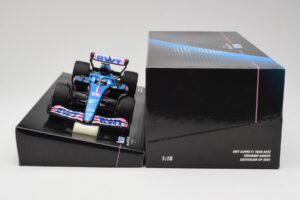 Alpine A522 #14 F. Alonso Australian GP 2022 Minichamps 1:18 147220314 Metaal — afbeelding 6 van 7