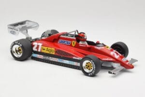 Ferrari 126C2 #27 G. Villeneuve GP Belgium 1982 MCG 1:18 MCG18629F Metaal — afbeelding 4 van 6