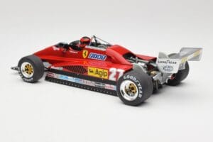 Ferrari 126C2 #27 G. Villeneuve GP Belgium 1982 MCG 1:18 MCG18629F Metaal — afbeelding 5 van 6