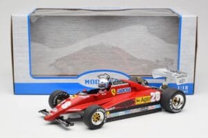 Ferrari 126C2 #28 D. Pironi GP Monaco 1982 MCG 1:18 MCG18628F Metaal — afbeelding 6 van 6