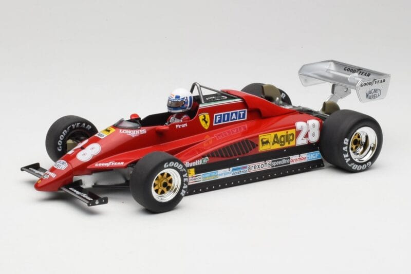 Ferrari 126C2 #28 D. Pironi GP Monaco 1982 MCG 1:18 MCG18628F Metaal