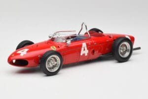 Ferrari 156 Sharknose P. Hill / W. von Trips Belgian GP 1961 CMC 1:18 M-070 Metaal