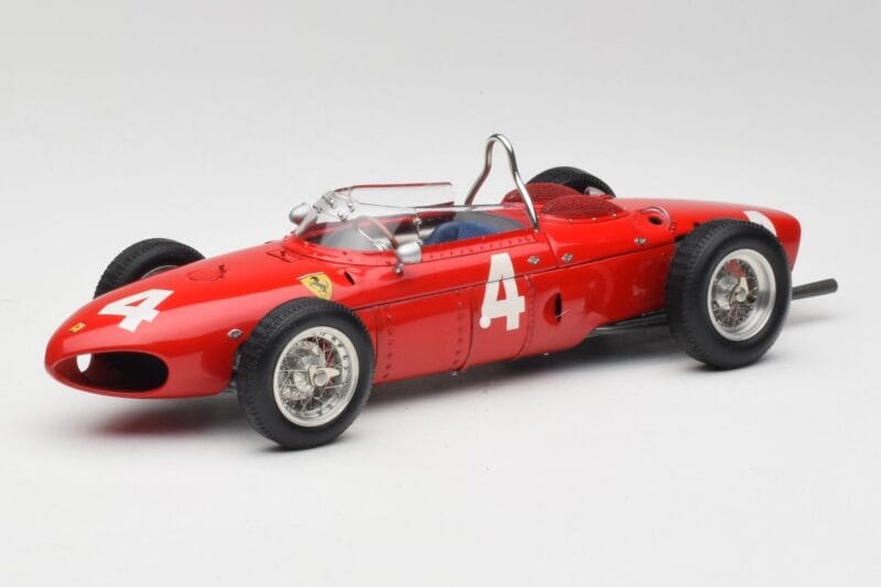 Ferrari 156 Sharknose P. Hill / W. von Trips Belgian GP 1961 CMC 1:18 M-070 Metaal