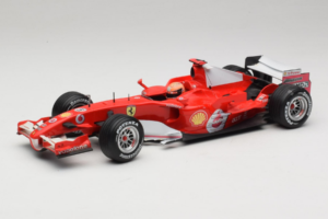Ferrari 248 F1 #5 M. Schumacher German GP Hockenheimring 2006 Hot Wheels 1:18 J2887 Metaal