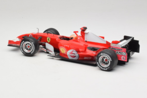 Ferrari 248 F1 #5 M. Schumacher German GP Hockenheimring 2006 Hot Wheels 1:18 J2887 Metaal — afbeelding 5 van 6