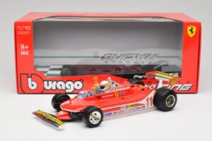 Ferrari 312T4 #11 J. Scheckter Italian Grand Prix F1 World Champion 1979 Bburago 1:18 18-16814-18-01544 Metaal — afbeelding 6 van 6