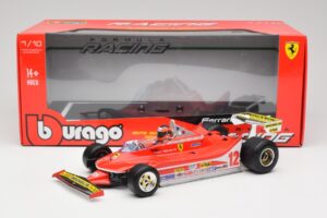 Ferrari 312T4 #12 G. Villeneuve South African Grand Prix 1979 Bburago 1:18 18-16814 Metaal — afbeelding 6 van 6