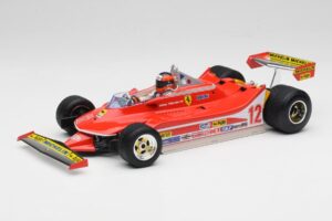 Ferrari 312T4 #12 G. Villeneuve United States Grand Prix East Winner 1979 Bburago 1:18 18-16814-18-01546 Metaal
