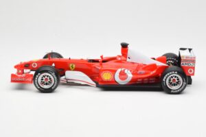 Ferrari F2003-GA F1 Constructors World Champions 2003 Hot Wheels 1:18 G3764 Metaal — afbeelding 3 van 7