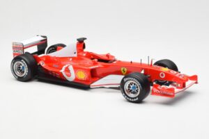 Ferrari F2003-GA F1 Constructors World Champions 2003 Hot Wheels 1:18 G3764 Metaal — afbeelding 4 van 7