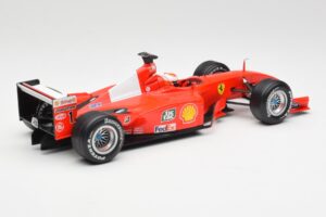 Ferrari F2001 #1 M. Schumacher F1 World Champion 2001 Rood Hot Wheels 1:18 50202 Metaal — afbeelding 2 van 6