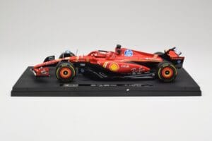 Ferrari SF-24 #16 C. Leclerc Emilia Romagna Grand Prix 2024 Bburago 1:18 18-16821-L-IMOLA-SHOWCASE Metaal — afbeelding 3 van 7
