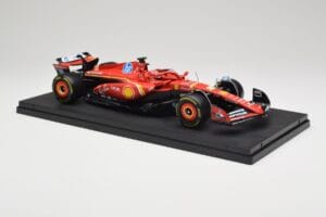 Ferrari SF-24 #16 C. Leclerc Emilia Romagna Grand Prix 2024 Bburago 1:18 18-16821-L-IMOLA-SHOWCASE Metaal — afbeelding 4 van 7