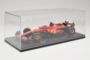 Ferrari SF-24 #16 C. Leclerc Emilia Romagna Grand Prix 2024 Bburago 1:18 18-16821-L-IMOLA-SHOWCASE Metaal — afbeelding 6 van 7