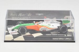 Force India Mercedes VJM02 #20 A. Sutil Showcar 2009 Minichamps 1:43 400090090 Metaal — afbeelding 5 van 5