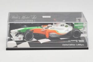 Force India Mercedes VJM03 #14 A. Sutil Showcar 2010 Minichamps 1:43 400100084 Metaal — afbeelding 5 van 5