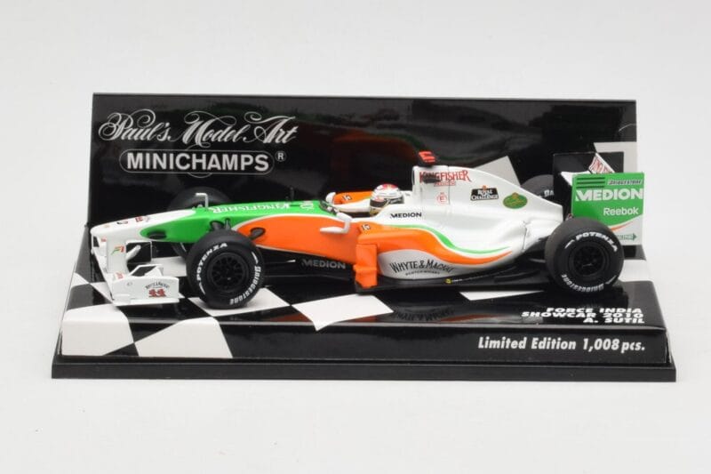 Force India Mercedes VJM03 #14 A. Sutil Showcar 2010 Minichamps 1:43 400100084 Metaal