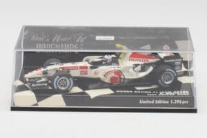 Honda RA106 A. Davidson Test Driver F1 2006 Minichamps 1:43 400060036 Metaal — afbeelding 5 van 5
