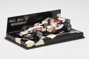 Honda RA106 #11 R. Barrichello F1 2006 Minichamps 1:43 400060011 Metaal — afbeelding 2 van 5