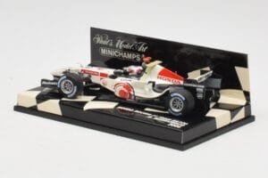 Honda RA106 #11 R. Barrichello F1 2006 Minichamps 1:43 400060011 Metaal — afbeelding 3 van 5
