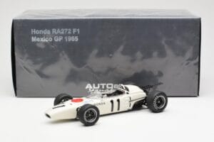 Honda RA272 #11 R. Ginther Mexican Grand Prix 1965 AUTOart 1:18 86597 Metaal — afbeelding 8 van 8
