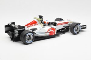 Honda RA106 Honda Racing Team J. Button F1 Showcar 2006 Minichamps 1:18 BUTTON001 Metaal — afbeelding 2 van 6