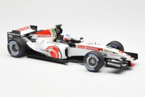 Honda RA106 Honda Racing Team J. Button F1 Showcar 2006 Minichamps 1:18 BUTTON001 Metaal — afbeelding 4 van 6