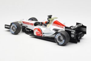 Honda RA106 Honda Racing Team J. Button F1 Showcar 2006 Minichamps 1:18 BUTTON001 Metaal — afbeelding 5 van 6