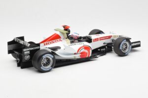 Honda RA106 Honda Racing Team R. Barrichello F1 Showcar 2006 Minichamps 1:18 08MF1-06B-CRB18 Metaal — afbeelding 2 van 6