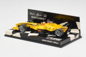Jordan EJ13 B. Wirdheim F1 Test 2003 Minichamps 1:43 400030136 Metaal — afbeelding 2 van 5