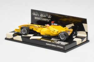 Jordan EJ15 S. Yamamoto F1 Silverstone Test 2005 Minichamps 1:43 400050239 Metaal — afbeelding 2 van 6
