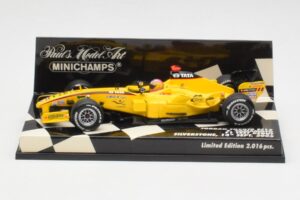 Jordan EJ15 S. Yamamoto F1 Silverstone Test 2005 Minichamps 1:43 400050239 Metaal