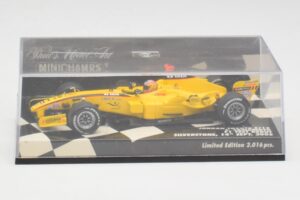 Jordan EJ15 S. Yamamoto F1 Silverstone Test 2005 Minichamps 1:43 400050239 Metaal — afbeelding 5 van 6