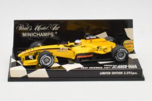 Jordan Ford EJ13 S. Motoyama Suzuka Test 2003 Minichamps 1:43 400030036 Metaal