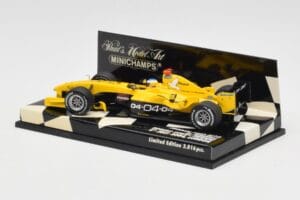 Jordan Ford EJ14 N. Mansell Regent Street Parade 2004 Minichamps 1:43 400040095 Metaal — afbeelding 3 van 5