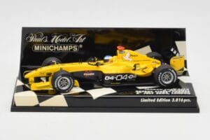 Jordan Ford EJ14 N. Mansell Regent Street Parade 2004 Minichamps 1:43 400040095 Metaal